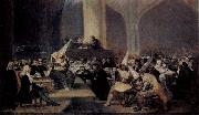 Francisco de Goya Tribunal der Inquisition Sweden oil painting artist